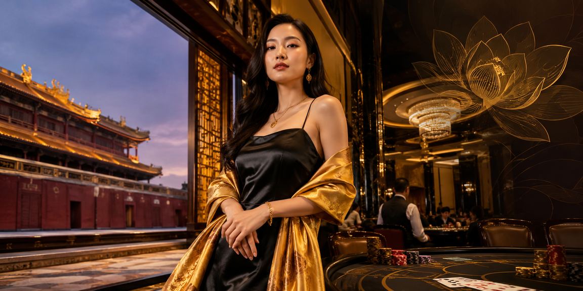 Người dùng tại Huế ngồi chơi trò chơi bài và xem kết quả xổ số trên điện thoại