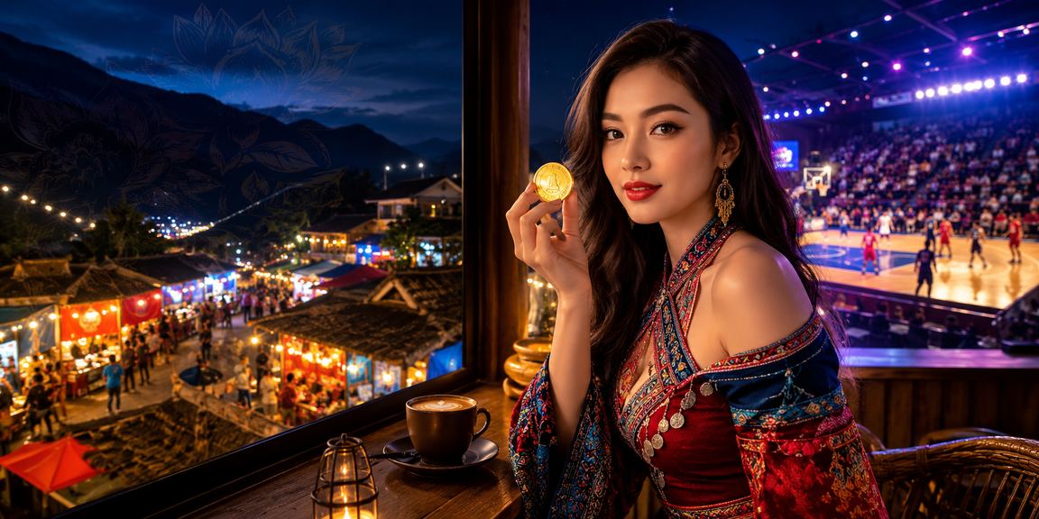 Người dùng Việt Nam xem kèo cược bóng rổ tại quán cà phê Sa Pa